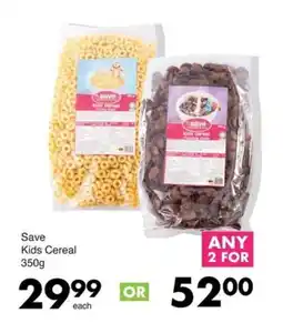 Save Save Kids Cereal offer