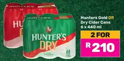 Game Hunters Gold OR Dry Cider Cans offer