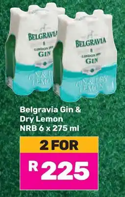 Game Belgravia Gin & Dry Lemon NRB offer