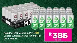 Game Redd's MXD Vodka & Pine OR Vodka & Guarana Spirit Cooler offer