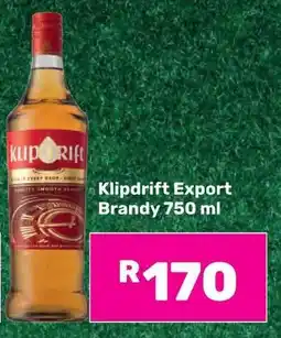 Game Klipdrift Export Brandy offer