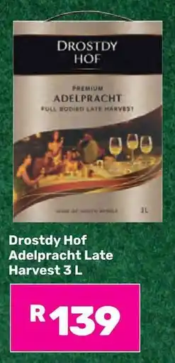 Game Drostdy Hof Adelpracht Late Harvest offer
