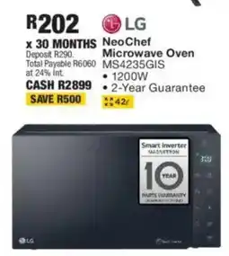 OK Furniture LG NeoChef Microwave Oven offer
