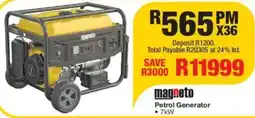 OK Furniture Magneto Petrol Generator offer