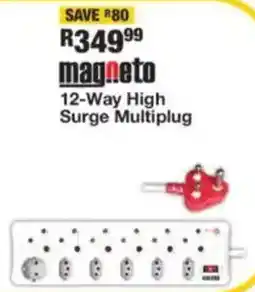 OK Furniture Magneto 12-Way High Surge Multiplug offer