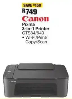 OK Furniture Canon Pixma 3-In-1 Printer offer