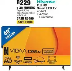 OK Furniture Hisense Full HD Smart LED TV offer