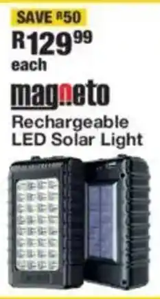 OK Furniture Magneto Rechargeable LED Solar Light offer