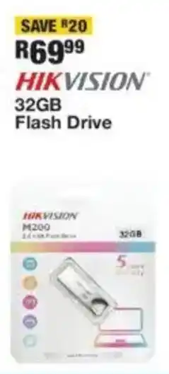 OK Furniture HIKVISION 32GB Flash Drive offer
