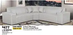 OK Furniture Montego Corner Lounge Suite offer