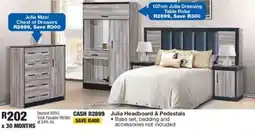 OK Furniture Julia Headboard & Pedestals offer