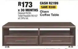OK Furniture Olsen Coffee Table offer