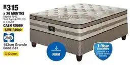 OK Furniture Sealy 152cm Grande Base Set offer