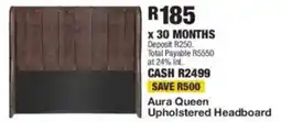 OK Furniture Aura Queen Upholstered Headboard offer