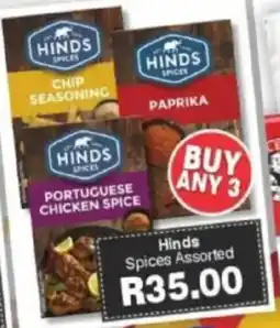 Big Save Hinds Spices Assorted offer