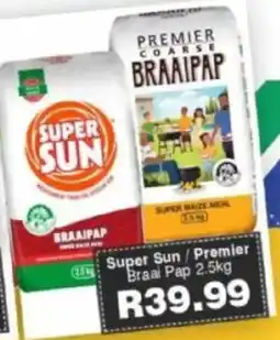 Big Save Super Sun/ Premier Braai Pap offer
