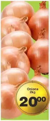 Big Save Onions offer