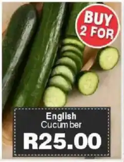 Big Save English Cucumber offer