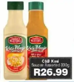 Big Save C&B Kasi Sauces Assorted offer