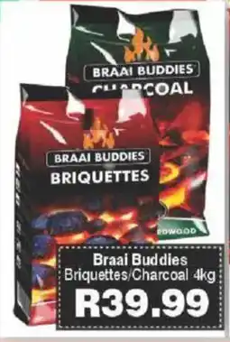Big Save Braai Buddies Briquettes/ Charcoal offer