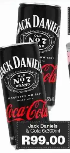 Big Save Jack Daniels & Cola offer