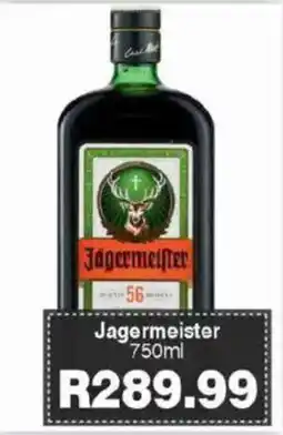 Big Save Jagermeister offer