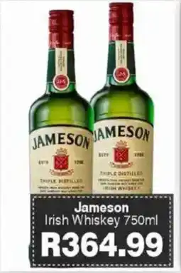 Big Save Jameson Irish Whiskey offer