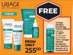 Dis-Chem Uriage Hyseac products offer