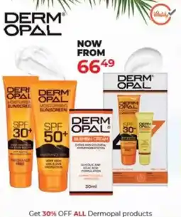 Dis-Chem Dermopal products offer