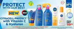 Dis-Chem Nivea Sun sun care products offer