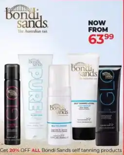 Dis-Chem Bondi Sands self tanning products offer