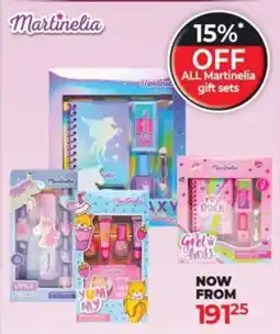 Dis-Chem Martinelia gift sets offer