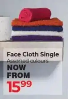 Dis-Chem Face Cloth Single offer