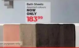 Dis-Chem Bath Sheets offer