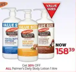 Dis-Chem Palmer's Daily Body Lotion offer