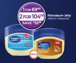 Dis-Chem Vaseline Petroleum Jelly Assorted offer