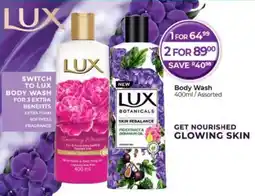 Dis-Chem LUX Body Wash Assorted offer