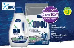 Dis-Chem OMO Auto Washing Liquid OR Auto Washing Powder Assorted offer