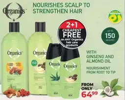 Dis-Chem Organics hair care products offer