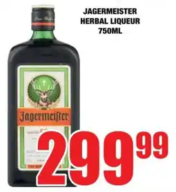 Boxer Jagermeister herbal liqueur offer