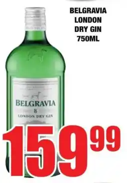 Boxer Belgravia london dry gin offer