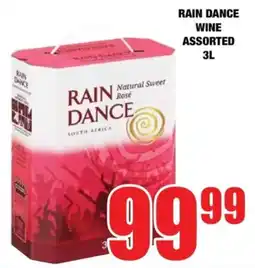 Boxer Rain dance wine assorted offer