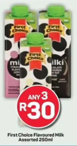Pick n Pay First Choice Flavoured Milk Assorted offer