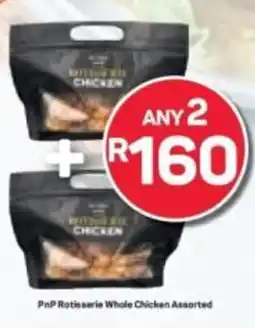 Pick n Pay PnP Rotisserie Whole Chicken Assorted offer