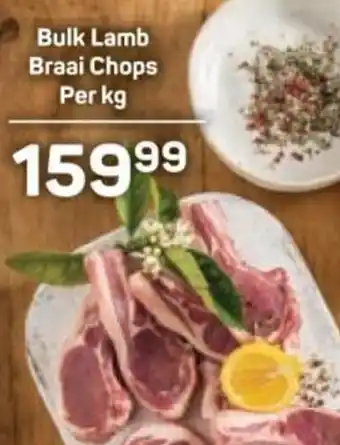 Pick n Pay Bulk Lamb Braai Chops offer