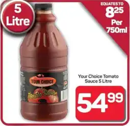 Pick n Pay Hypermarket Your Choice Tomato Sauce offer