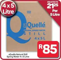 Pick n Pay Hypermarket aQuelle Natural Still Spring Water offer