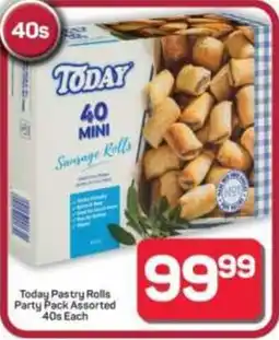 Pick n Pay Hypermarket Today Pastry Rolls Party Pack Assorted offer