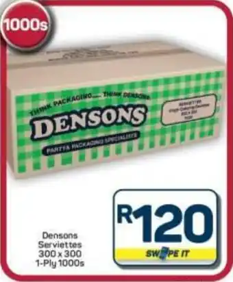 Pick n Pay Hypermarket Densons Serviettes offer