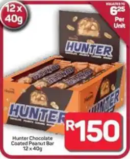 Pick n Pay Hypermarket Hunter Chocolate Coated Peanut Bar offer